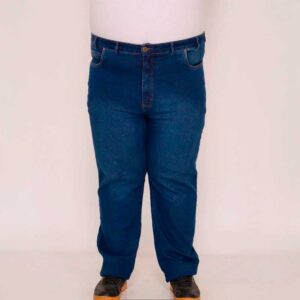Calça Masculina Jeans Plus Size com Elastano - Shyro's - 58 ao 66