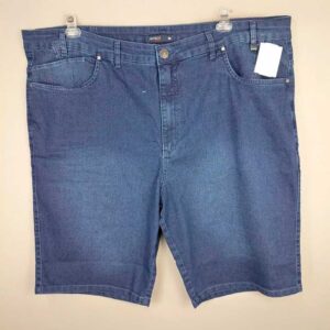 Bermuda Jeans Plus Size com Cós na Cintura Shyro's - 58 ao 66